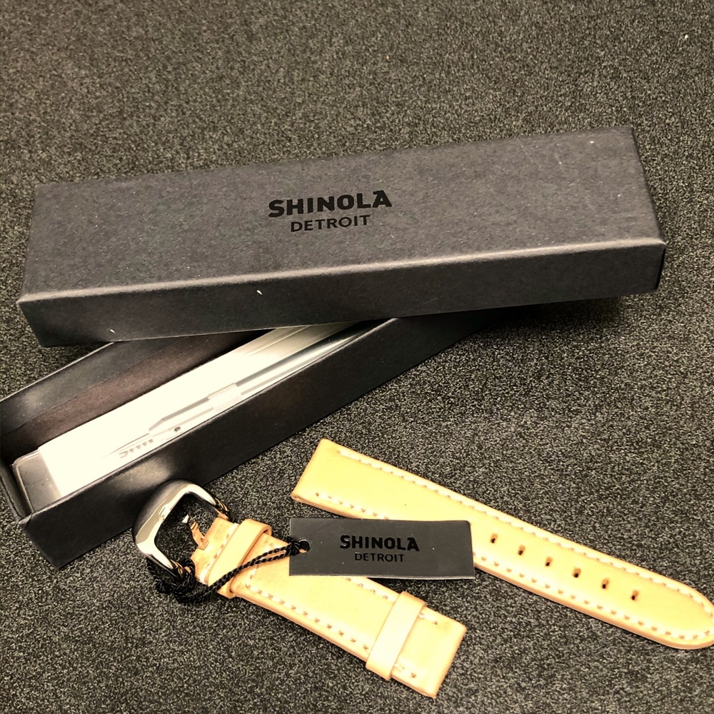 Shinola Leather Watch Band